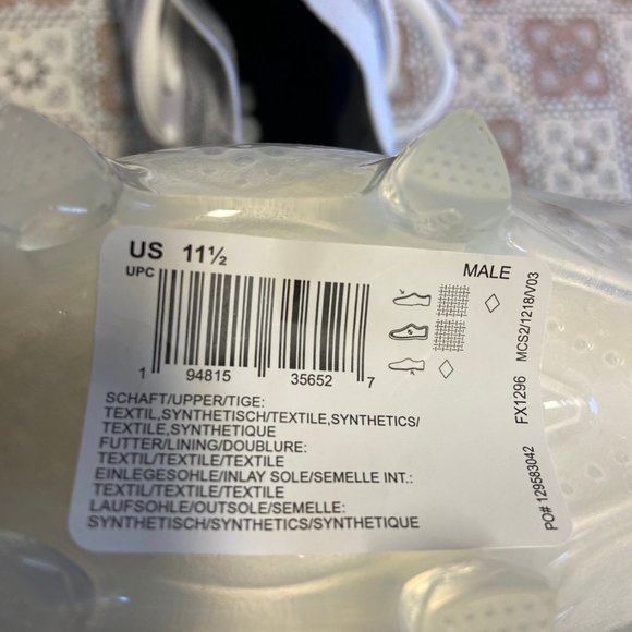 Adidas Freak Ultra Primeknit Football Cleats FX1296 White Grey Men Size NEW main image 4